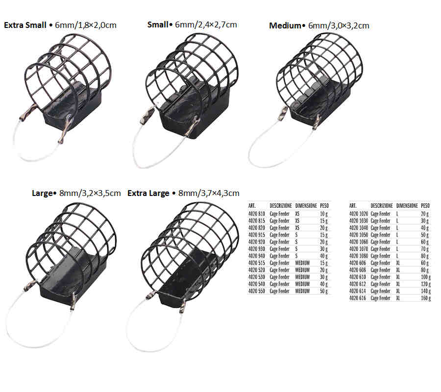 cresta cage feeder fassa 